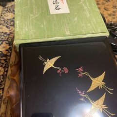 木製漆器　★★　本うるし塗り　重箱　20ｘ20ｘＨ21ｃｍ　3段　★★　の画像