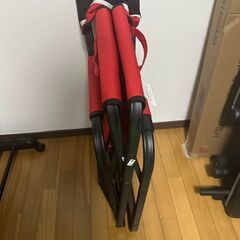 コールマン　アウトドア椅子　かっこいいスタイリッシュです。の画像