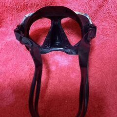 ダイビング　マスク　US　Diver　迷彩　カモフラ柄　中古品の画像