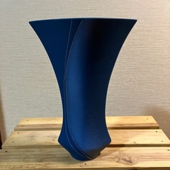 未使用品⁉️綺麗なブルーの花器
