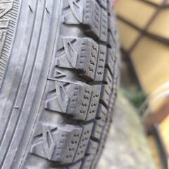 155 80 R14 スタッドレスアルミ付 プロボックス4本セットの画像