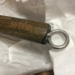 【受渡済み】IH対応 窒化鉄 深型 フライパン24cm simfe. シンフェ　鉄の画像