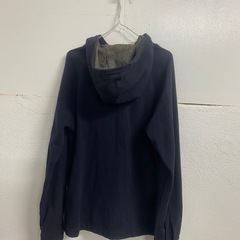 【メンズ XL】BEAUTY&YOUTH ジップアップ パーカー ユナイテッドアローズ ネイビーの画像