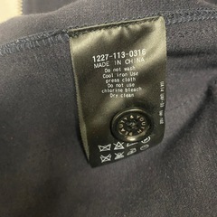 【メンズ XL】BEAUTY&YOUTH ジップアップ パーカー ユナイテッドアローズ ネイビーの画像