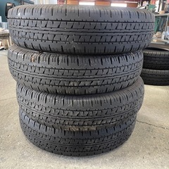2021年製　ダンロップ　ENASAVE VAN01 155/80R14 88/86N LT4本/十勝手渡可/中古夏タイヤ/0108_01