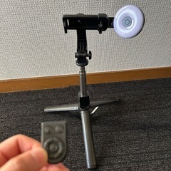 スマホ三脚・一脚併用(自撮り棒) 