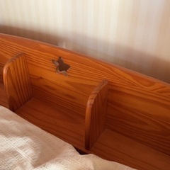 パイン材のシンプルな2段ベッドです！(終了しました)の画像