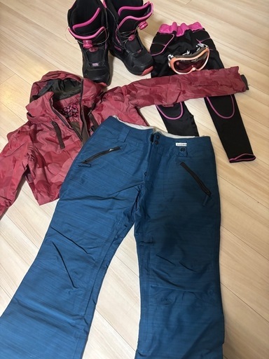 スノボー 板 ビンディング ブーツ ウェア