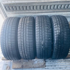 バリ山　DUNLOP ダンロップ　WM03 195/65R15 スタッドレス　タイヤ　2020年製　15インチ