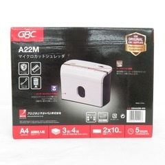 小型家電 ACCO A4 マイクロクロスカットシュレッダー (3...