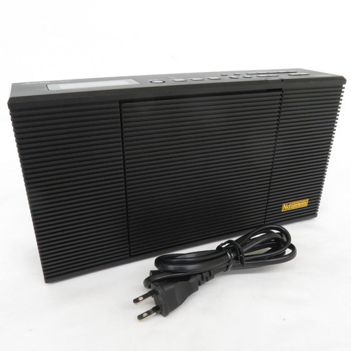 TOSHIBA (東芝)  Aurex CDラジオ AM/ワイドFM対応 ブラック TY-AN1 【コンプオフ金沢野々市店】