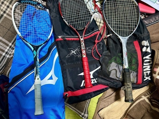 美品 ミズノ yonex ソフトテニスラケット　XYST Z7　SCOMP nanoforce