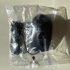 【未使用品】DeII   オプティカルマウス　ブラック