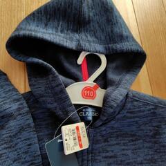 新品☆ネイビーパーカー　130と110 の画像
