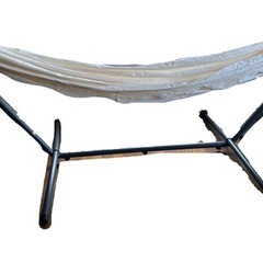 ビブレ自立式ハンモック ダブルサイズ ナチュラル