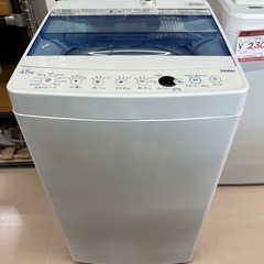 美原店　洗濯機　4.5kg  Haier 2018年製