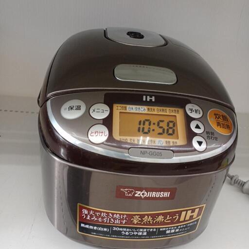★ジモティー割あり★IH3合炊飯器　象印　NP-GG05　2015年製　BR　 高さ(H)--cm× 幅(W)--cm× 奥行(D)--cm【joh3875】