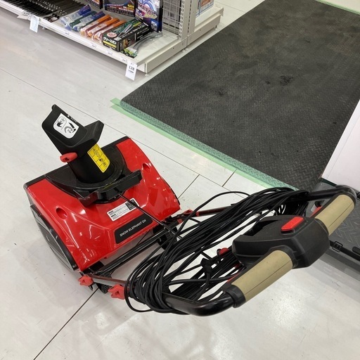 【中古】【動作OK】【店頭引取限定】アルファ工業  100v コード式除雪機　スノーエレファントDX D-1100 14,300円（税