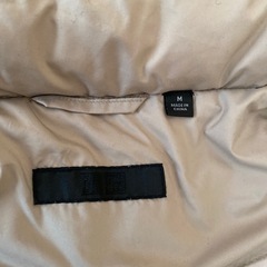 ユニクロ　ダウンロングコートMサイズの画像