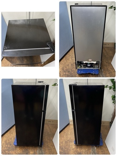 R217 ☀️ お買い得モデル！ A-Stage 冷蔵庫（118L 左右付替）18年製 WR-2118BK ⭐ 動作確認済 ⭐ クリー