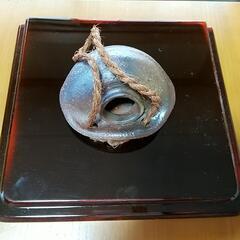 新品 「飯能焼」虎澤英雄氏作 一輪挿し の画像