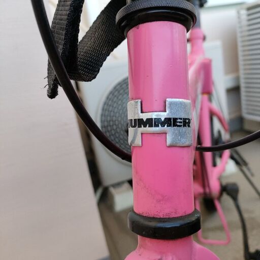 限定色 ピンク HUMMER 折りたたみ自転車 (モフモフ) 武蔵小杉の