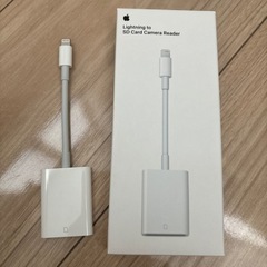 Apple 純正　SD カードリーダー