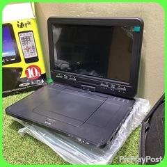 DVD プレイヤー　フルセグ　10インチ　地デジ　テレビ　ＴＶ　新品の画像