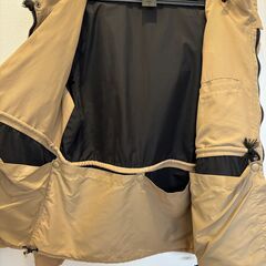 【引取¥500-off】HARE ハレ ブルゾン マウンテンパーカー S ベージュの画像