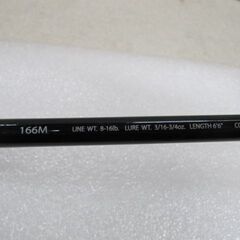 🐟【つり具】美品！ジャッカル シマノ ポイズン グロリアス 166M【釣具地域最大高価買取アールワン田川】の画像