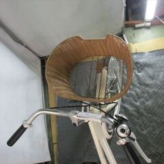 Ｄ969　★13800円★整備済み 中古子供自転車 【アサヒ　白　イノベーションファクトリー　22インチ 】の画像