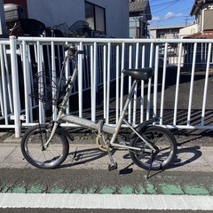 【中古自転車】　(シルバーメタリック)  16インチ