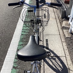 【中古自転車】　(シルバーメタリック)  16インチ