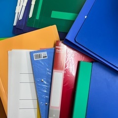 リングファイル　バインダー色々　未使用品　あげます無料