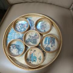 ㊿新品　お盆とコースター６個の画像