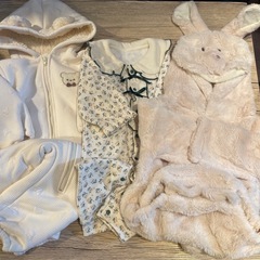 モコモコ　ロンパース　80cm まとめ売り