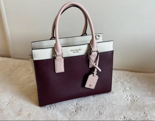 kate spade パープル　バッグ