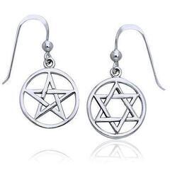 PS: Pentacle Star Of David Earrings
