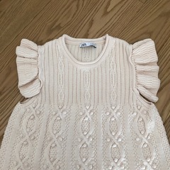 ZARA  ケーブルニット