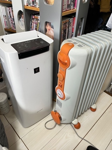 空気清浄機とオイルヒーター