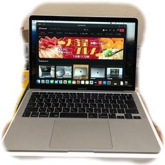 【美品】【マウス付き】【ほぼ未使用】MacBook Air M1...