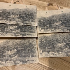 山崎蒸溜所　竹袋　5枚セットの画像