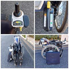◆電動折り畳み車椅子ヤマハXOC-1アクティブ 22インチ◆の画像