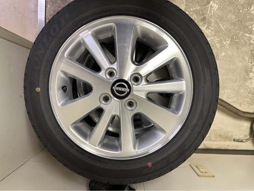 お話中値下げ　 14インチアルミホイール&タイヤ