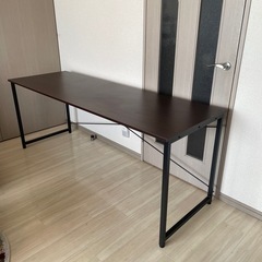 デスク　ブラウン　w180 d60 h70　の画像