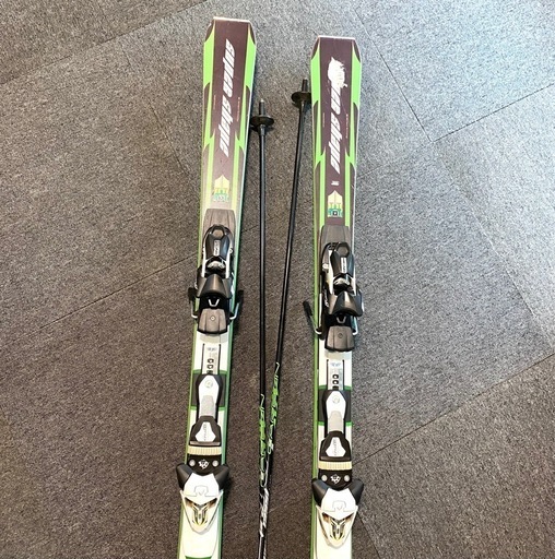 HEAD マグナム 170 ビンディング、ストック付き HEAD ヘッド スキー