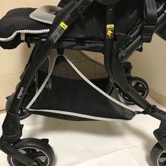 ピジョン ランフィ RB1Z ベビーカー　両対面式A型　マルチレインカバーセットの画像