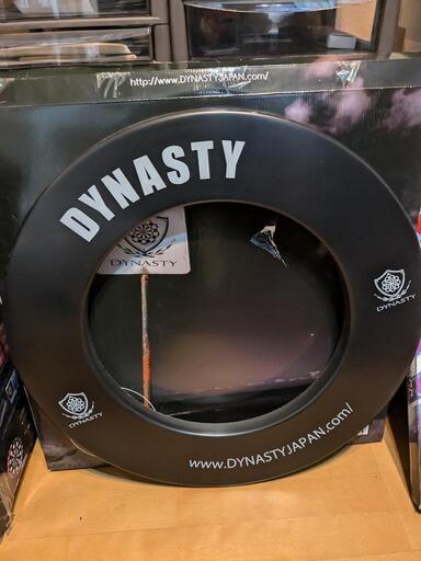 DYNASTY ダーツボードサラウンド 丸形 ＜1PIECE＞ ブラック