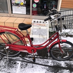 ママチャリ22/263HD RED
