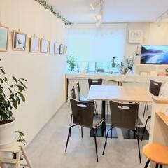 貸しカフェ レッスンやお茶会などに使えるスペースがあります。
